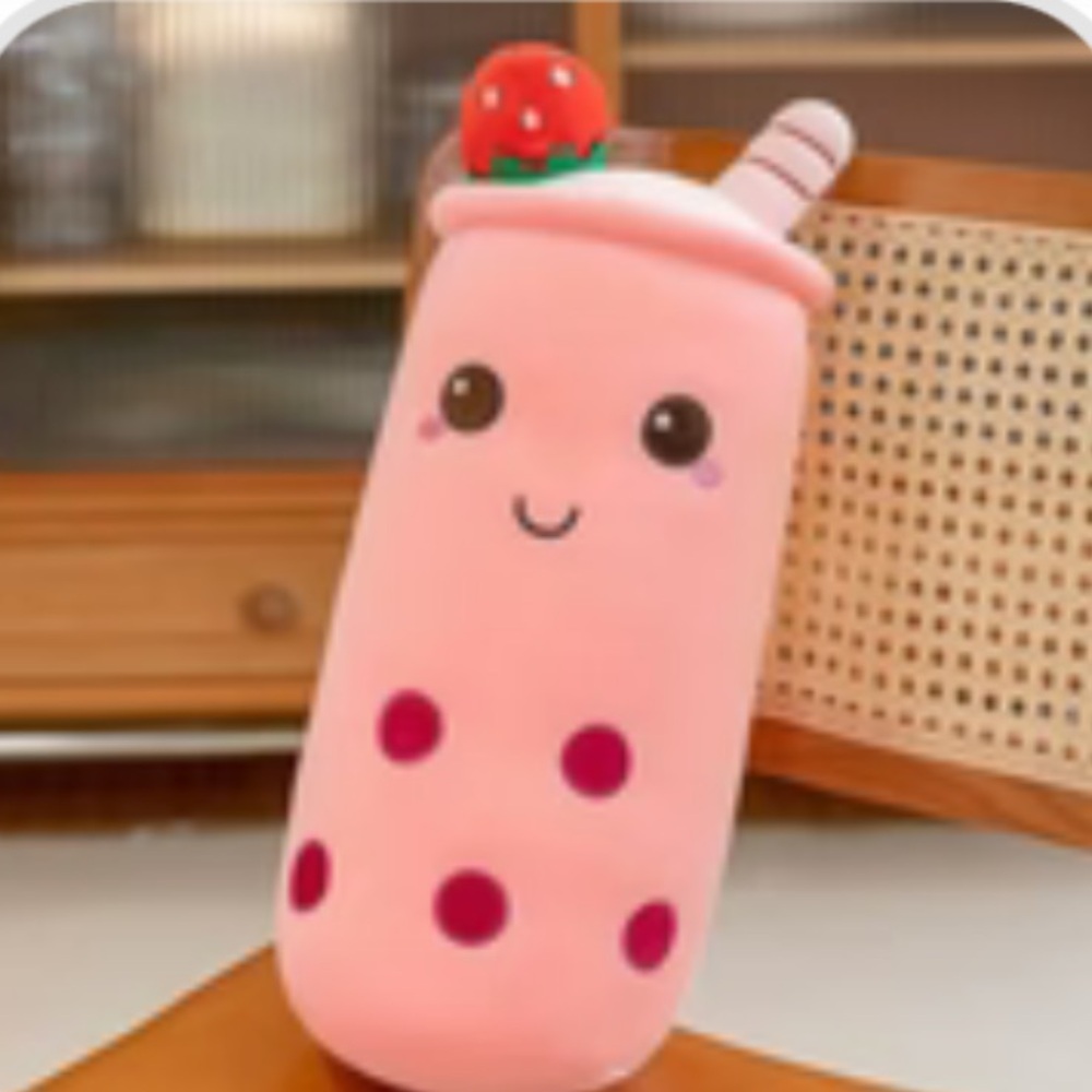 Cute Stuffed Bubble Tea Boba Plush SoftGifts for Kids Aprox 16 Inches Ta…